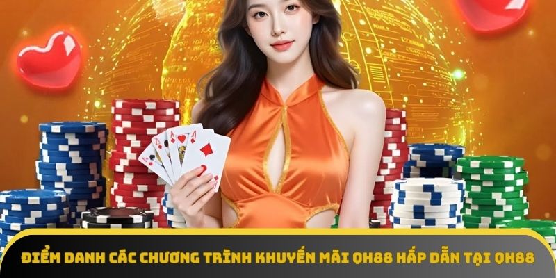 Đa dạng khuyến mãi QH88, tha hồ lựa chọn